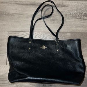 Black Coach Tote